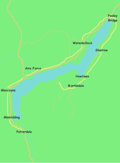 ullswater in lake district