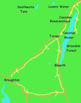 coniston in Lake District