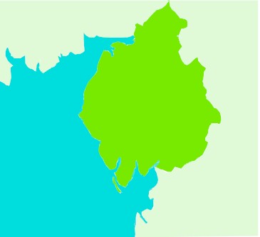 cumbria map