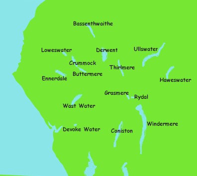 lakes in Cumbria