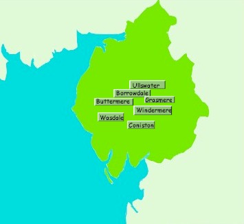 Lake District Map
